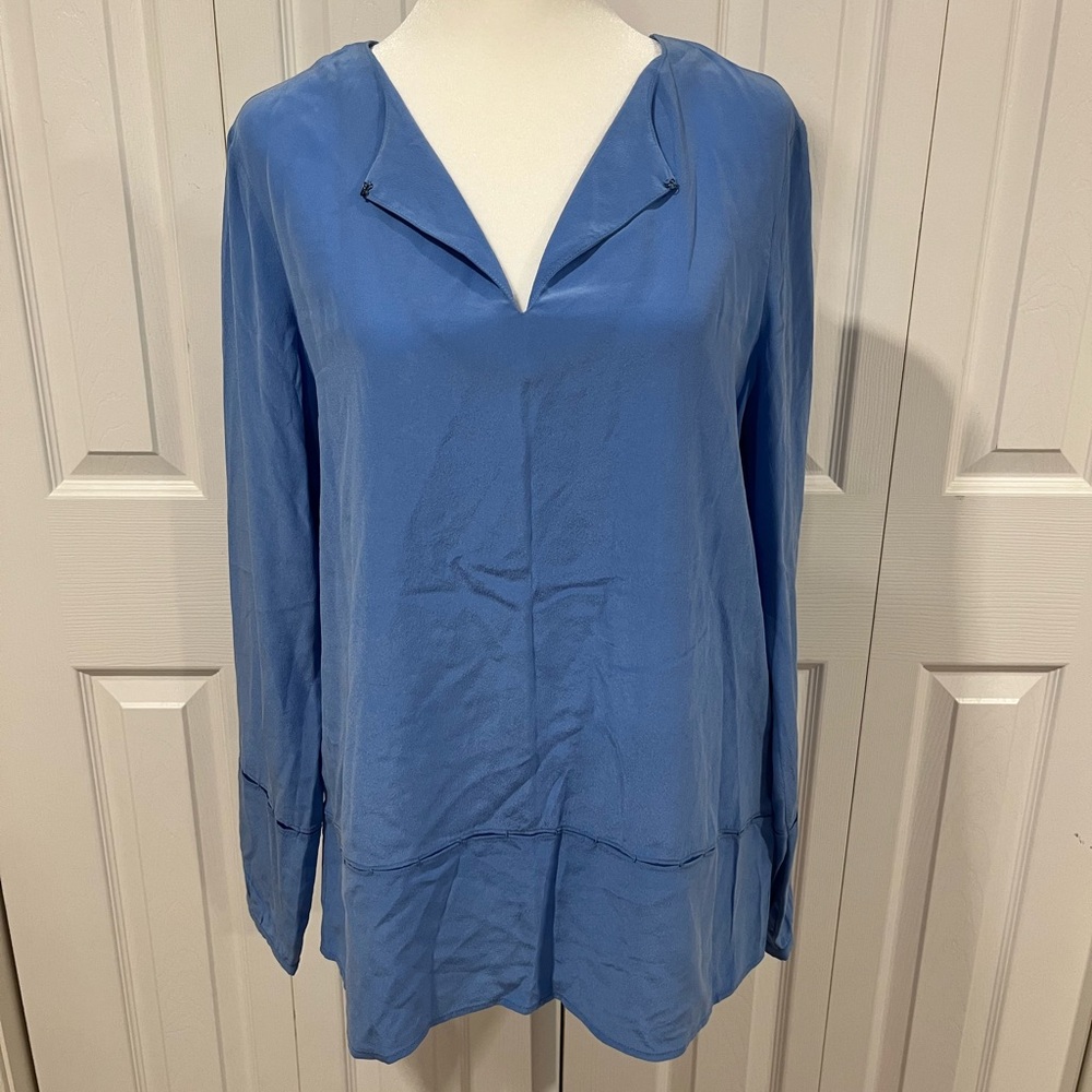100% silk Ecru blouse
